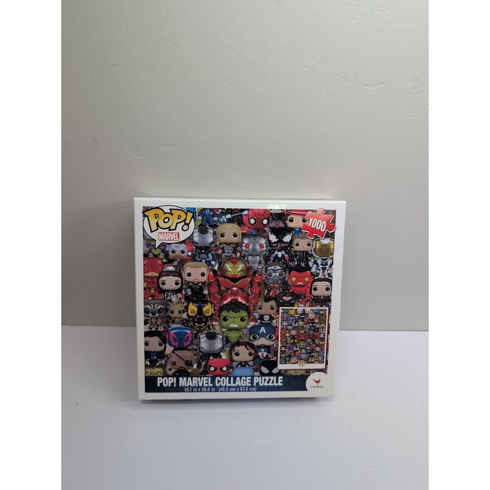 Cardinal Pop! Marvel Collage Puzzle 1000 Pieces, All pieces‎ complete